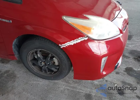 2013 Toyota Prius Two из США, поврежденный, VIN JTDKN3DUXD1640225